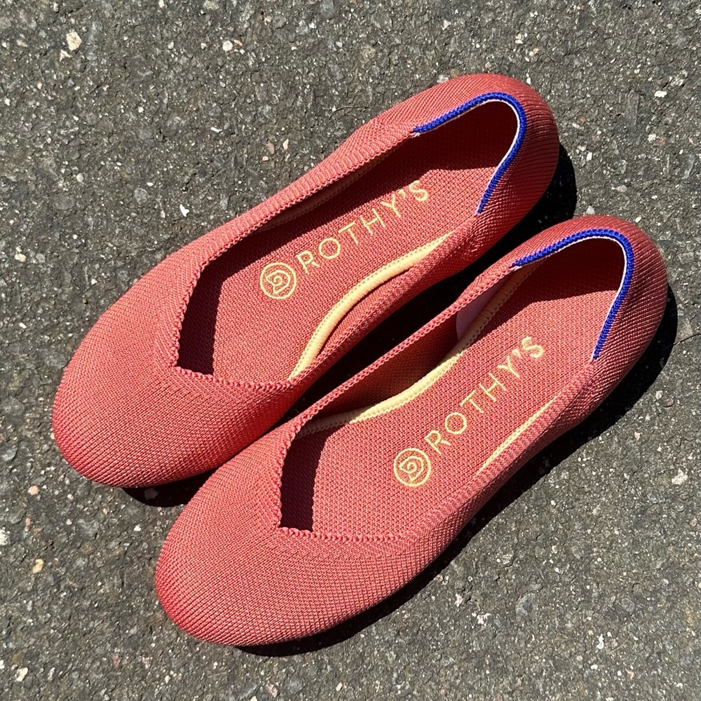 Rothy’s - Copper - The Flat (rounded)